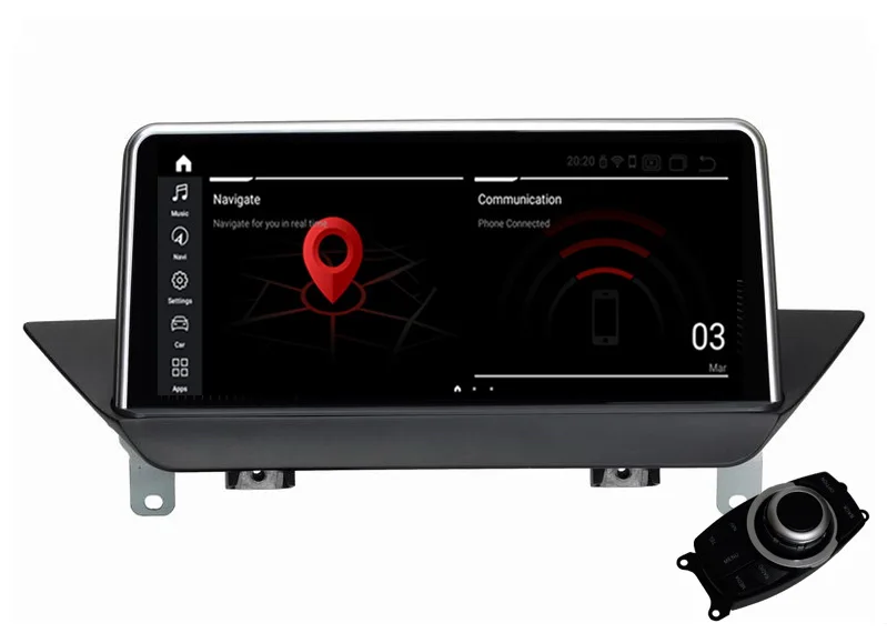 Flash Deal ID7 Android 9.0 Car DVD player FOR bmw X1 E84 2009-2015 with IDrive Without original screen car audio monitor stereo receiver 3