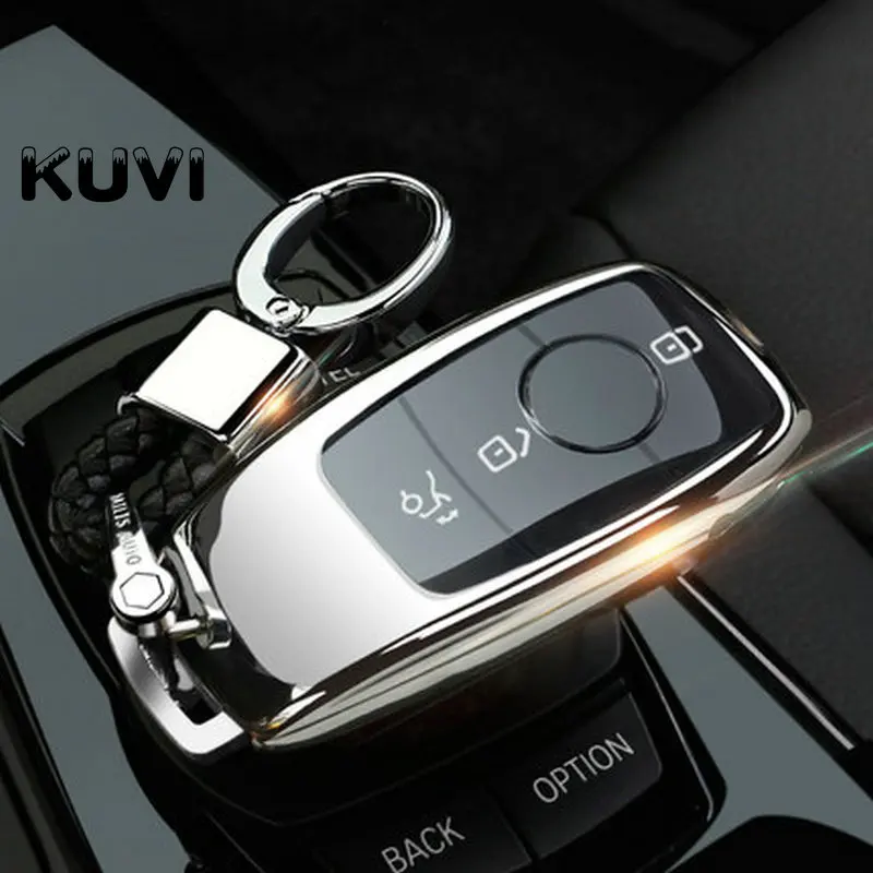 

TPU Car Key Cover Case Shell Bag Protective soft For Mercedes Benz 2017 E Class W213 2018 S class Accessories Styling