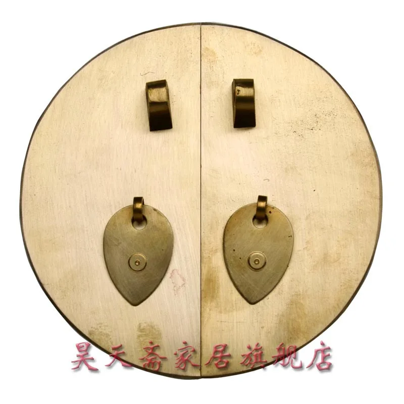 

[Haotian vegetarian] Ming and Qing furniture copper fittings / wardrobe handle / cabinet handle / Home Improvement HTB-007