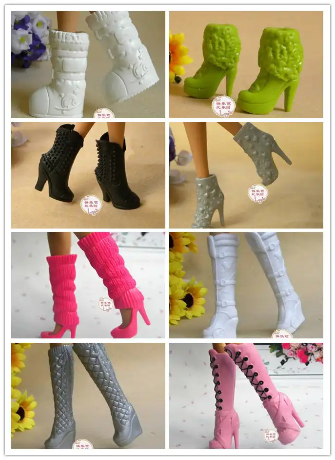 barbie doll boots