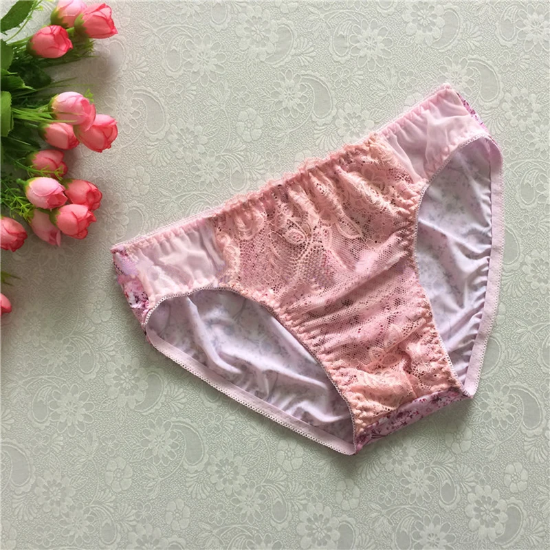 new gay men underwear trunks Underwear pink lace funny mens bikini