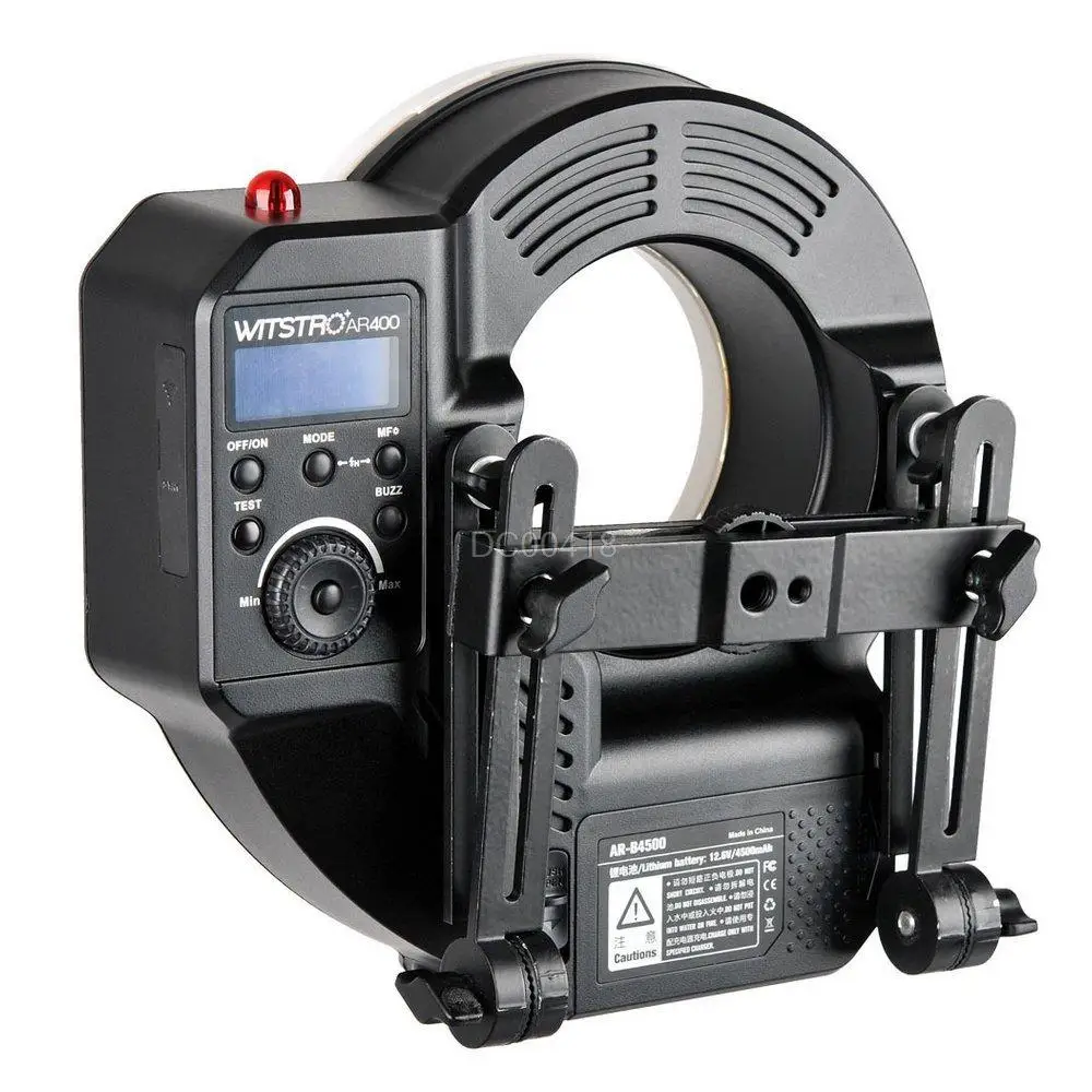Godox Macro Ring Flash Battery Grip Wistro AR400 Standby Orginal Li ion