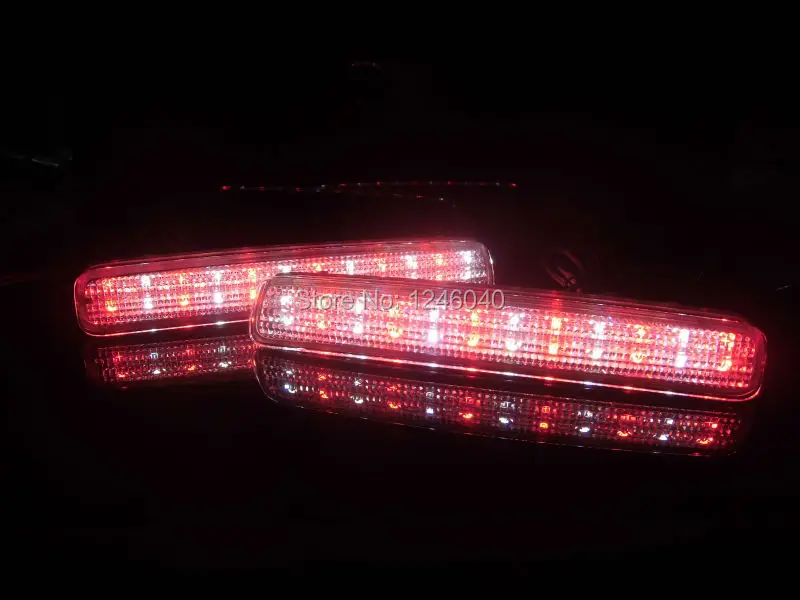 С украшением в виде кристаллов объектив светодиодный задний бампер отражатель светильник задний фонарь стоп светильник тормозной светильник для Toyota Лопата Esquire NOAH/VOXY 80 Prius 40