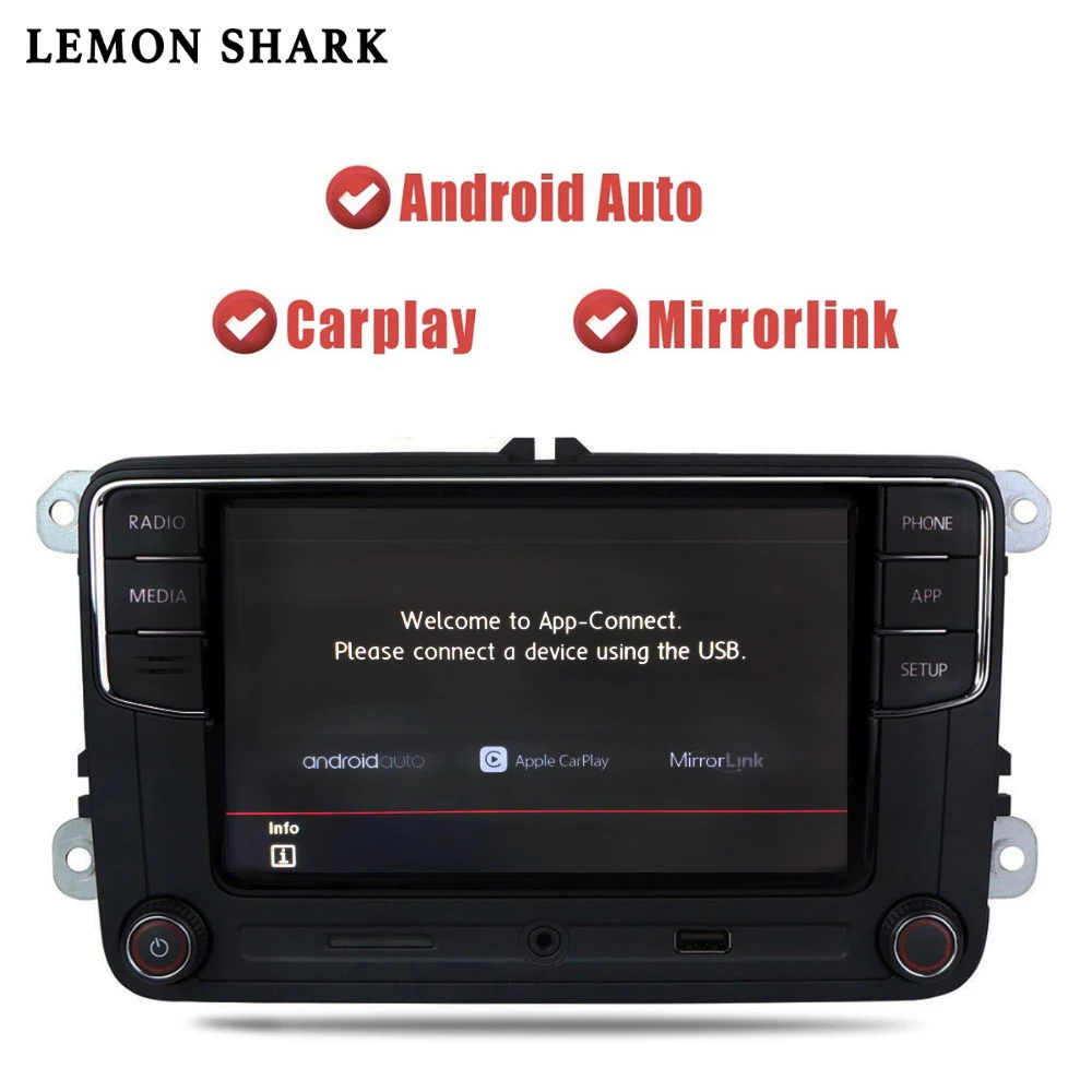 RCD330 Plus Android Auto Carplay RCD330G Carplay 6RF 035 187F R340G код 330G для VW Tiguan Golf 5 6 MK5 MK6 Passat Polo 6RF 035