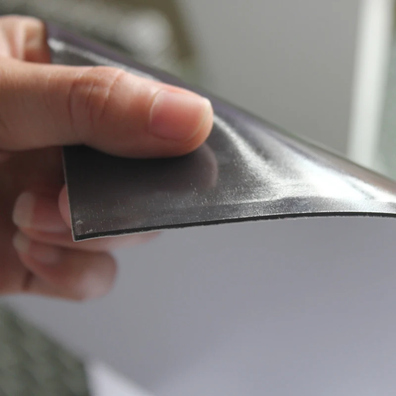 self adhesive strong flexible rubber magnetic sheet 3 pcs lot a4 strong magnetic sheets with adhesive