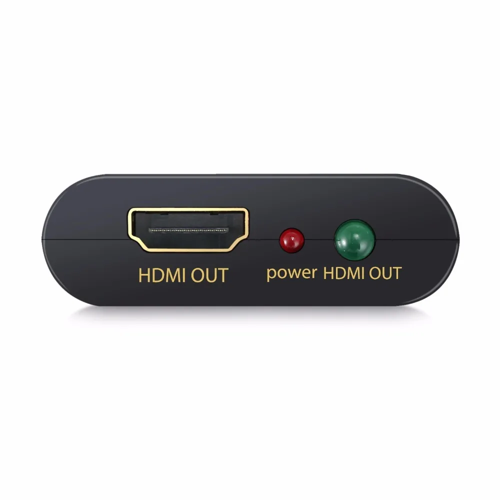 Neoteck 1080P VGA к HDMI адаптер преобразователь с 3 5 мм аудио AV HD ТВ видео кабель VGA2HDMI для