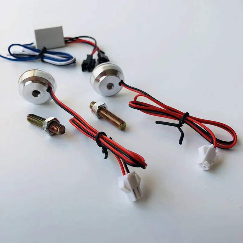 2 шт. светодиодные лампы для мотоциклетного номерного знака 12 В| |