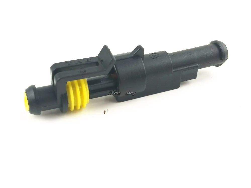 5 комплектов комплект 1 контактный водонепроницаемый электрический провод кабель автомобильный разъем для автомобиля
