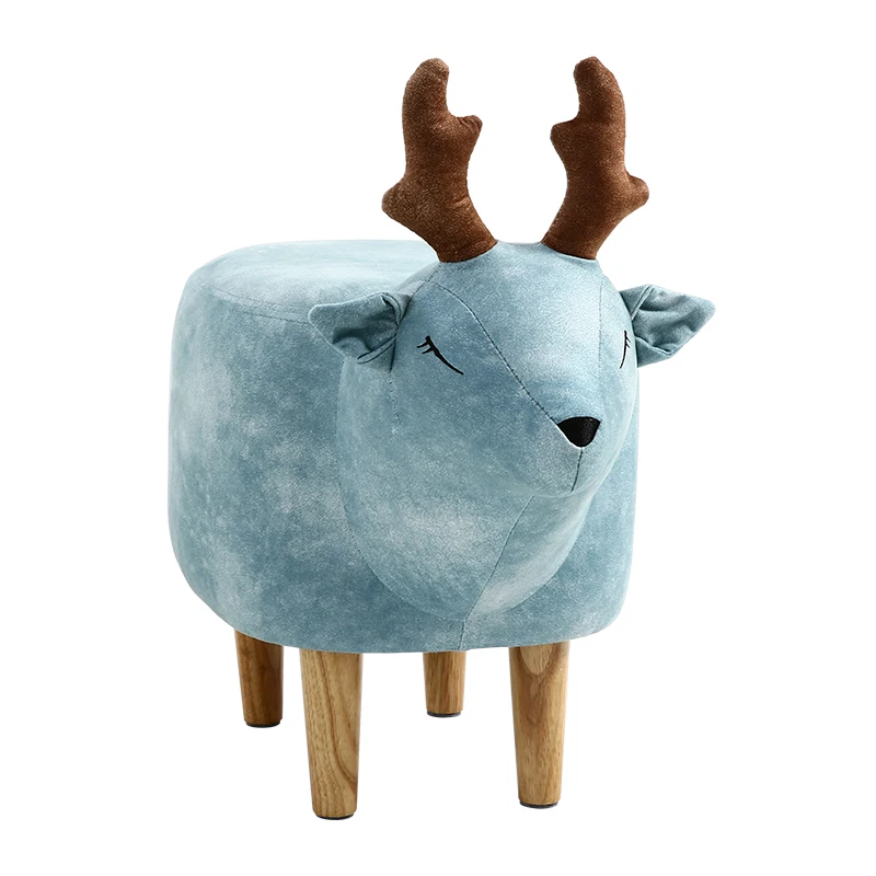 Креативная скамейка для обуви Lucky Deer ношения скандинавский стул хранения