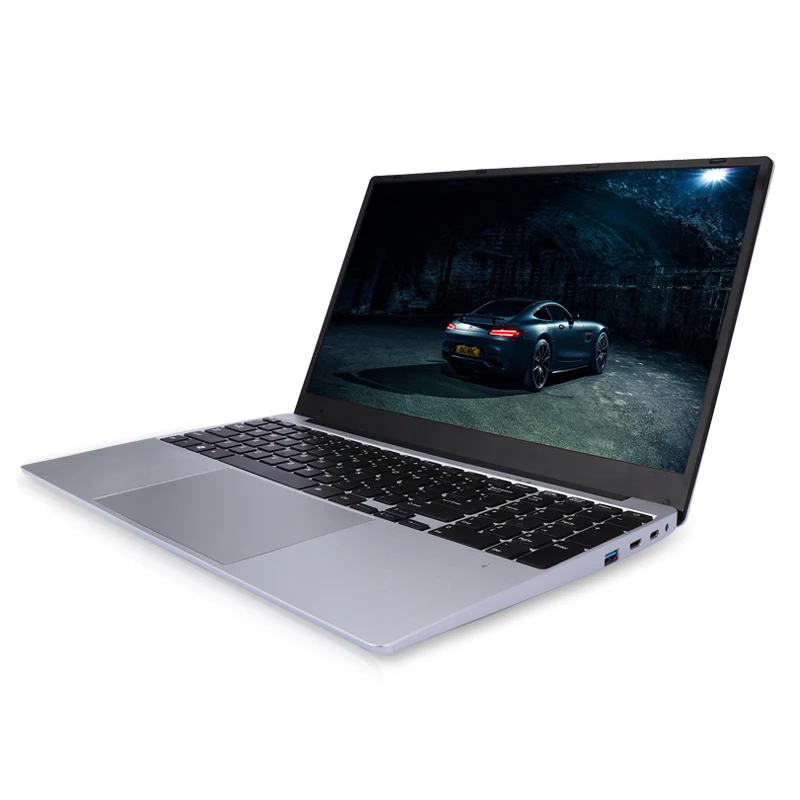 Feed Me 15.6 Inch Laptop J3455 Quad Core 6GB RAM 1080P IPS Windows 10 System Full Keyboard Bluetooth 4.0 Notebook with RJ45