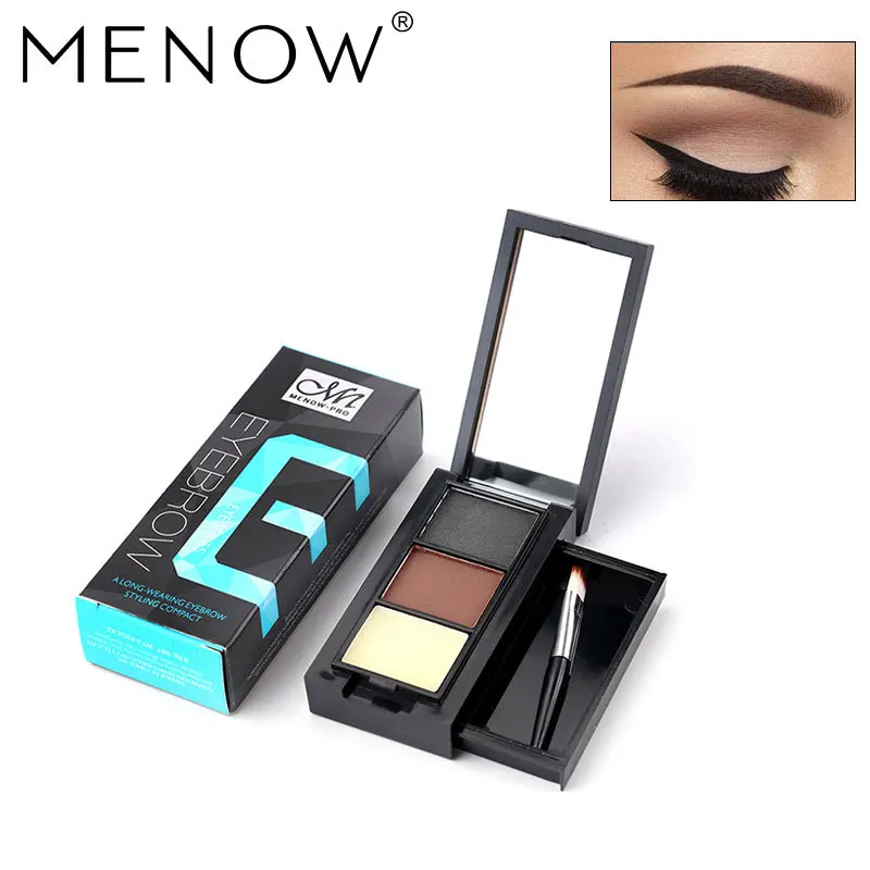 Menow бренд Make Up Set 8 видов цветов Блеск для губ Палитры и черный Водонепроницаемый Тушь для ресниц и быстросохнущая жидкости Подводка для глаз и бровей Прямая поставка 5440