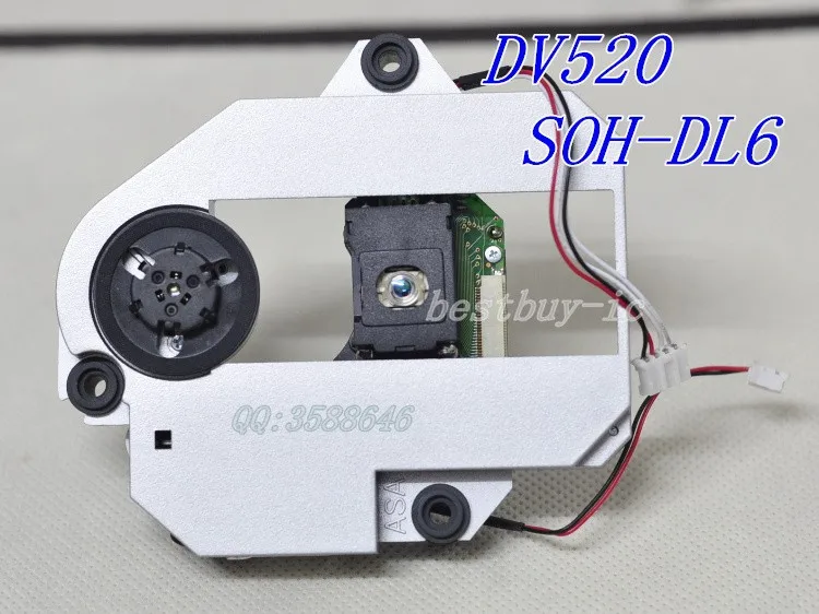 Dvd/evd лазерная головка soh dl6 dl6fs с механизмом dv520 пластиковые механизм dvd линзы