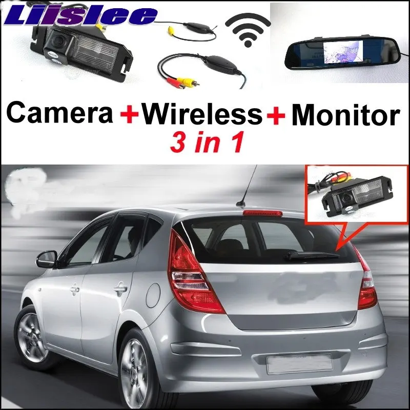 

Liislee Special Rear View Camera Wireless Receiver + Mirror Monitor Parking System For Hyundai i30 Elantra Touring GT 2007~2017