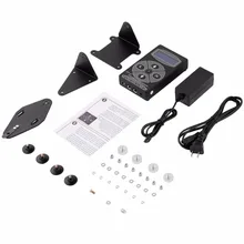 Professional Tattoo Power Supply Hurricane HP-2 Power Supply Digital Dual LCD Display Tattoo Power Supply US Plug Hot New