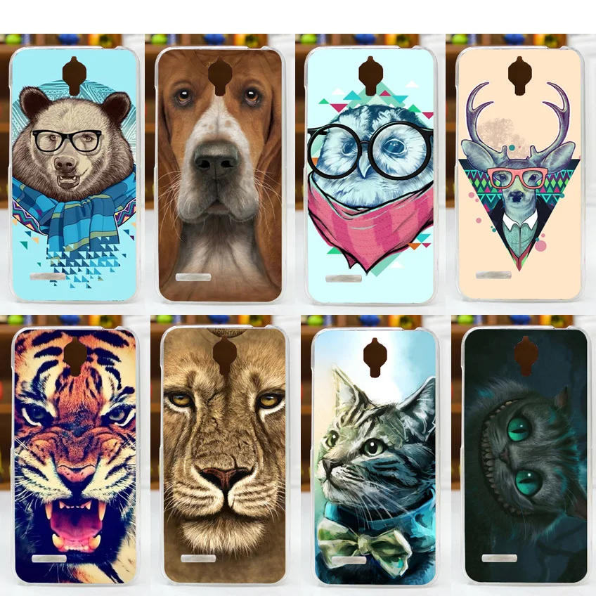 

High Quality Hard Cover Patterns Case For Alcatel One Touch Idol 2 mini 6016 Mobile Phone Cases DIY Protective Back Covers
