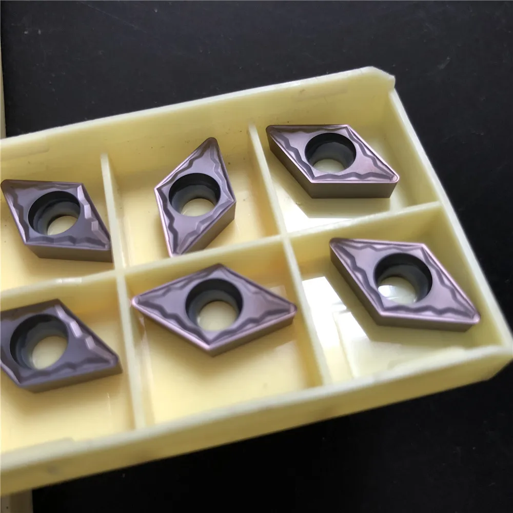 

DESKAR 10pcs DCMT11T308-HMP DCMT 32.52-HMP LF6018 for Steel stainless steel cast iron