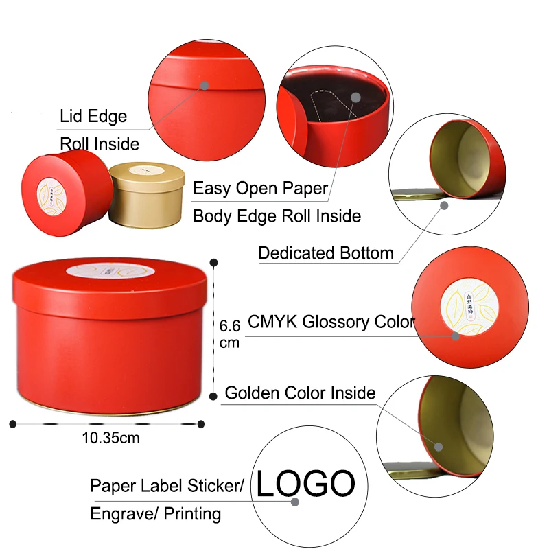 Xin Jia Yi Packaging 50 ml Round Silver Aluminum Tin Screw Top Aluminum Jar And Clear Cap High Quality Unique Cosmetic Container