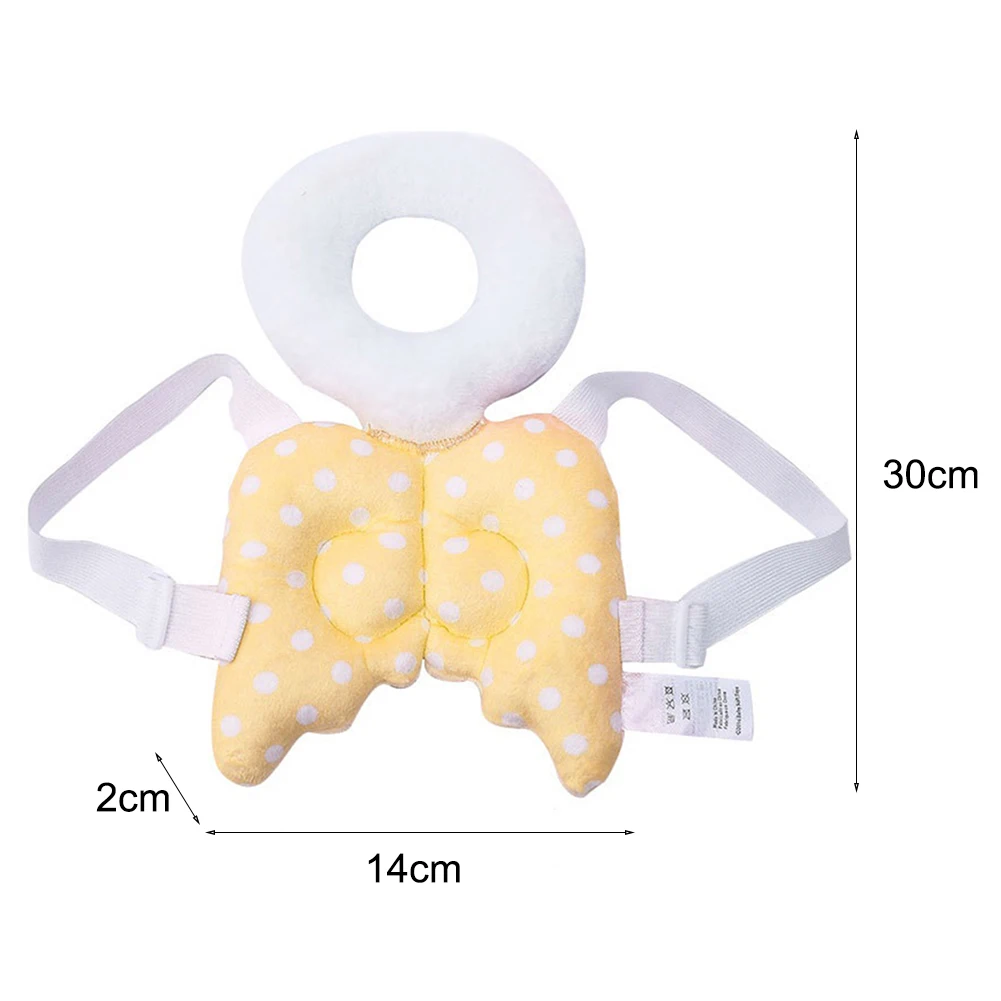 Мультяшная детская подушка с мультяшными крыльями, подушка с сопротивлением падению для защиты головы ребенка