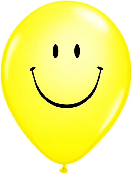 100 Pieces Sourire Emoji Ballon Jaune Latex Air Balles Globo Joyeux Anniversaire Mariage Decor Enfants Jouets Mignon Pas Cher Cadeau Pour Enfant Aliexpress