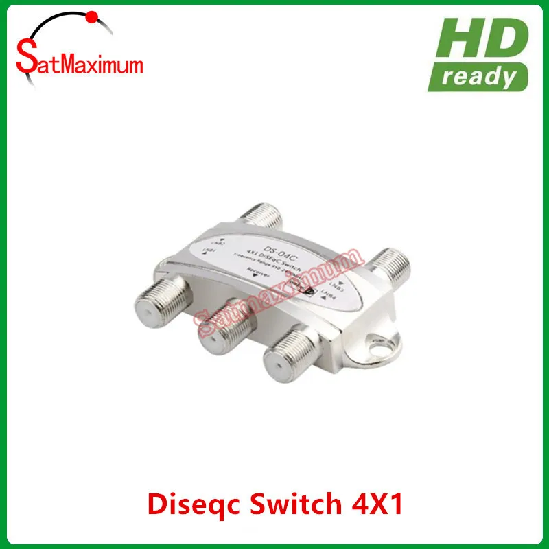 

New Wideband 4x1 DiSEqC 2.0 Satellite Switch FTA Dish LNB
