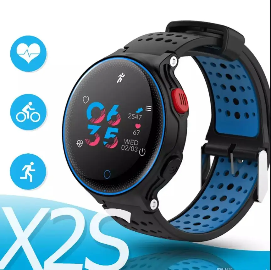 X2 Waterproof Sport Health Bracelet Blood Pressure Sleep color monitor