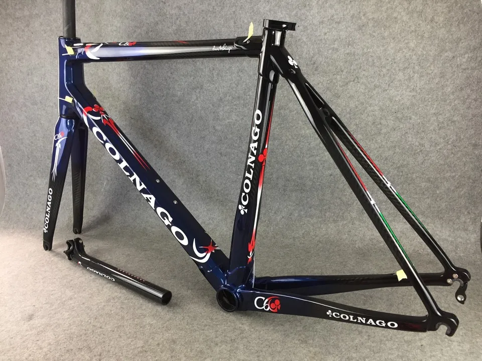 Royal blue Colnago Carbon Road Frame