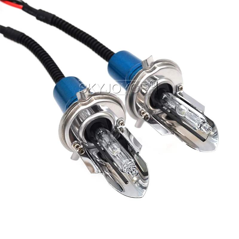 SKYJOYCE ксеноновая лампа высокой яркости 5500K H4 Биксеноновая HID 35 Вт 55 автомобильная