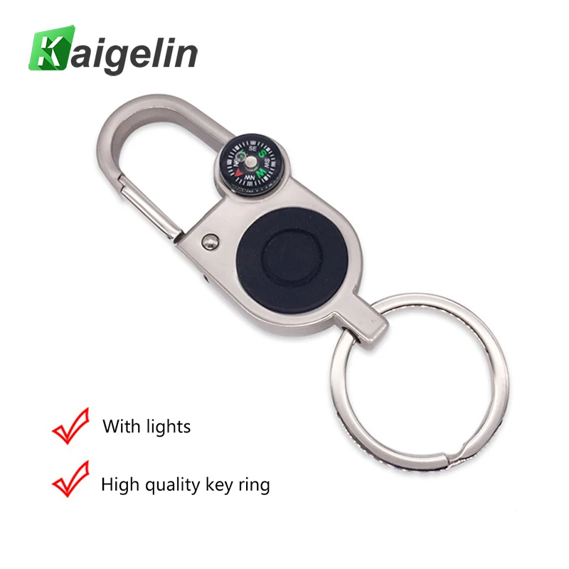 

High-power LED Flashlight With Battery Key Ring Keychain Outdoor Camping Lights For School Students Children's Gifts