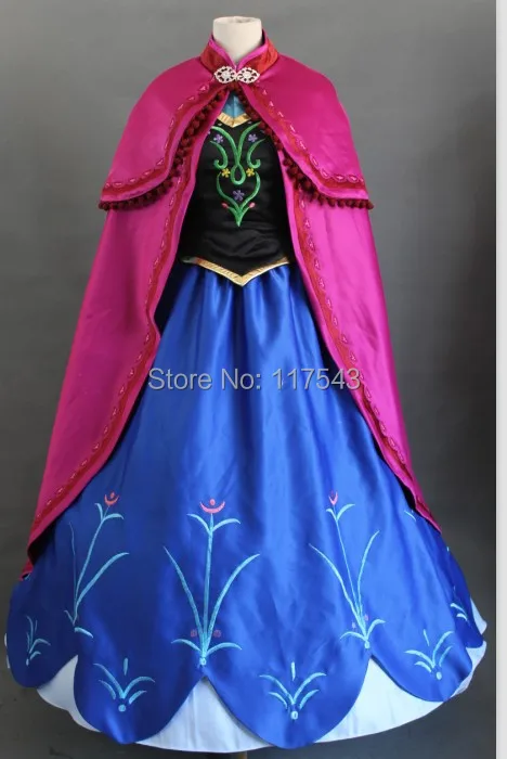 anna frozen cosplay costume