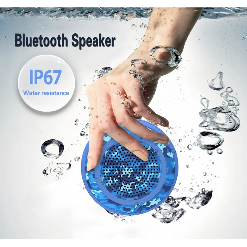 Swimming PX67 Waterproof Portable Speaker Pool Floating Bluetooth