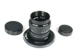 25 мм F1.4 CC ТВ для камеры наружного наблюдения + С-образное крепление для объектива для цифрового фотоаппарата Panasonic Micro 4/3 m4/3 GF1 GF2 GF3 GF5 GF6 GX1 GX7 GX8