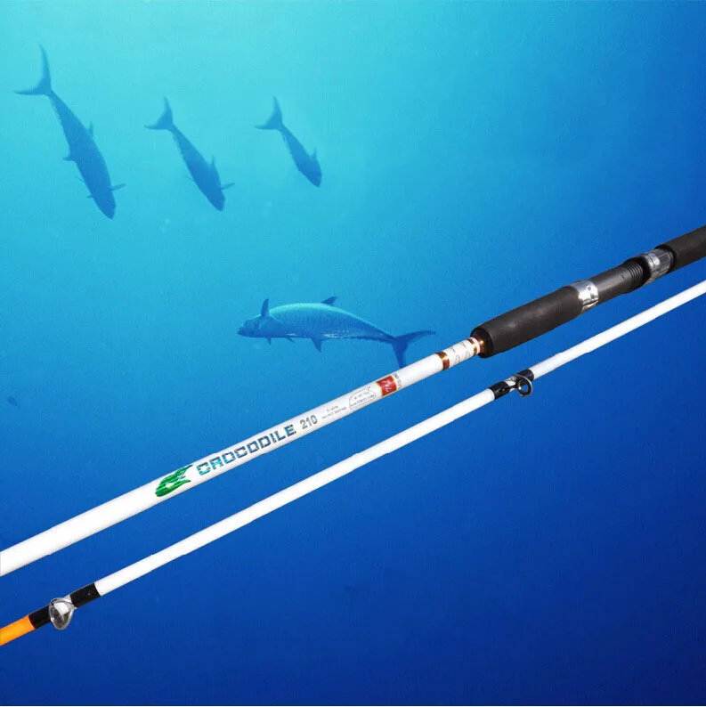 lure rod FRP fishing rod solid cast rod Long shot fishing rods two