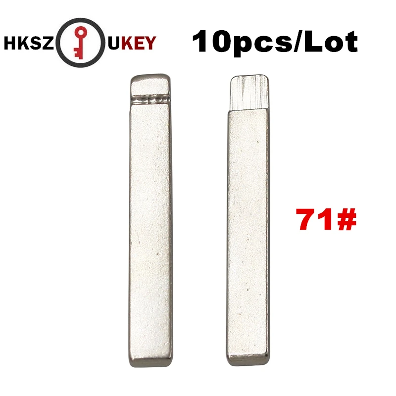 HKSZUKEY 10 шт./лот металлическое полотно дистанционного ключа KD типа #71 для GM Buick Cruze NO.