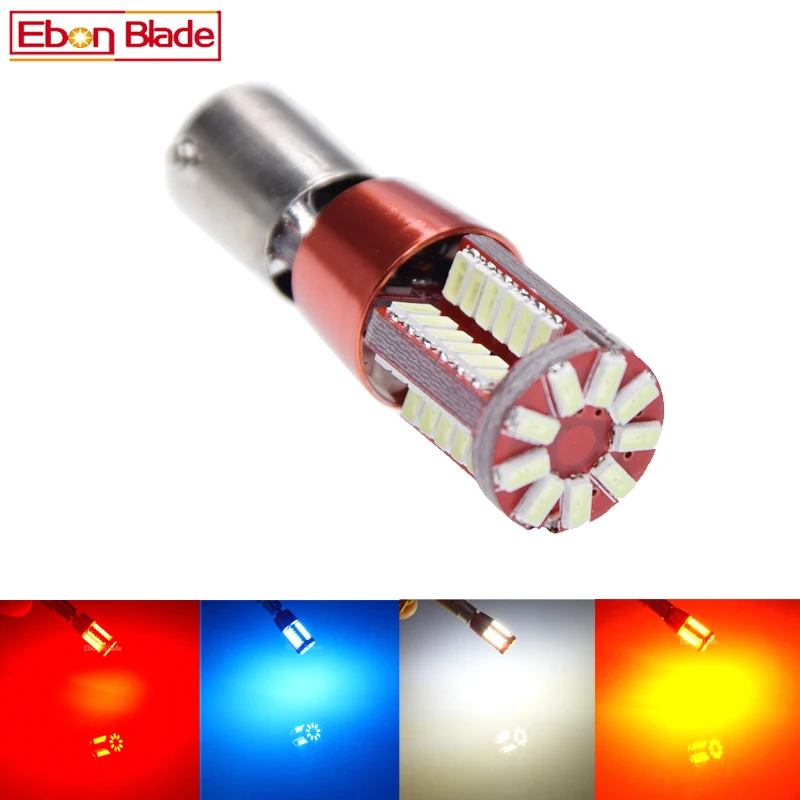 

2 x BAX9S H6W LED Bulbs 57SMD Canbus Car Interior Dome Map Reading Light Auto Side Wedge Parking Lamp White Red Ice Blue Amber