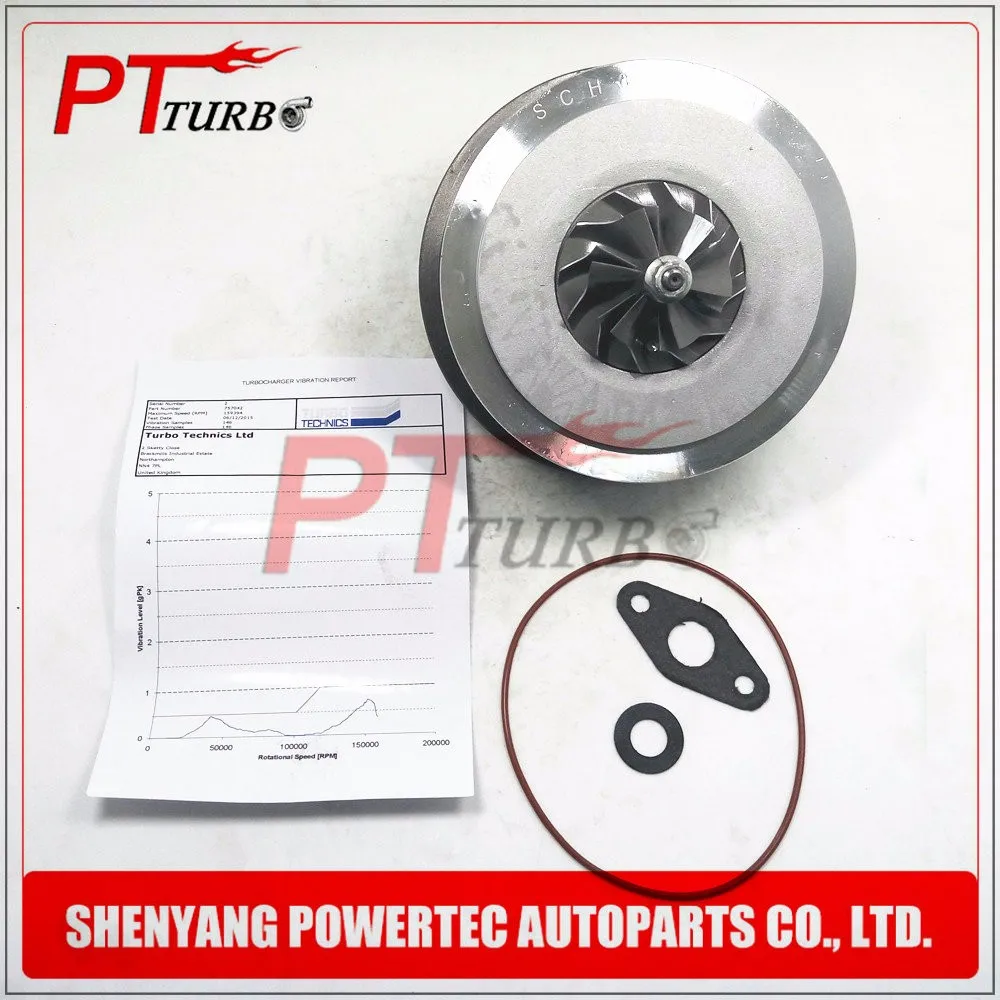 03G253019N турбонагнетатель ядро chra турбина 757042 для VW Golf V 2 0 TDI 125Kw 170HP BMN BMR BUY BUZ - NEW turbo
