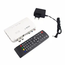 ISDB-T Digital Terrestrial Receiver HD Video Converter Terrestrial Set Top Box For TV Monitor LCD Tuner With Remote Control