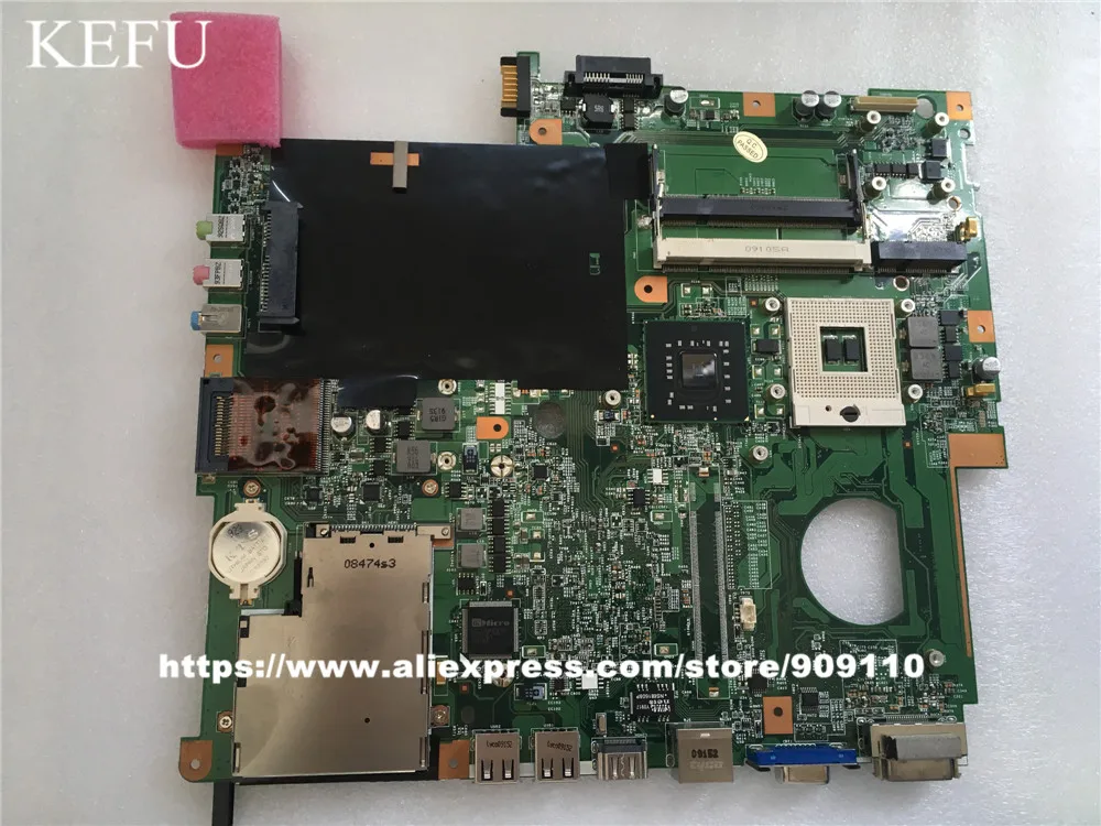 

KEFU For Acer For extensa 5630 5630g laptop For motherboard 07245-1M 48.4Z401.01M DDR2 PGA479M Full test