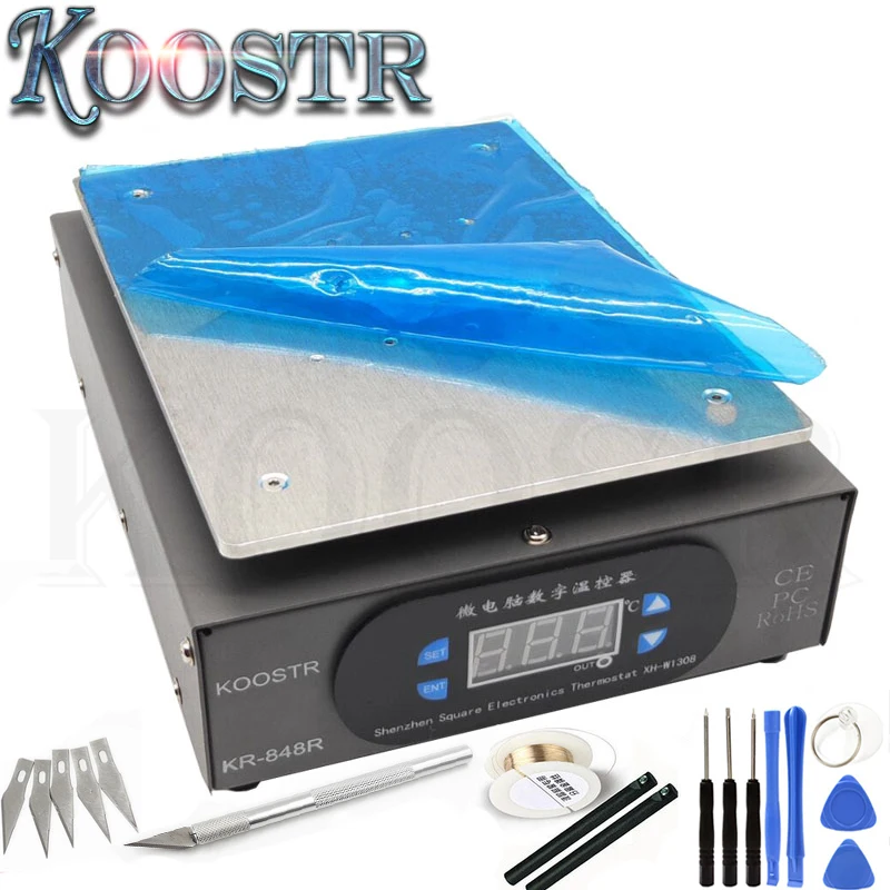 

KR-848R Preheat Station 220V/110V Preheater Digital Platform Heating Plate For Phone LCD Screen Separator Machine PK UYUE 946s