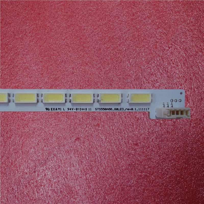 ο 10 PCS 80 LEDs 676mm LED55X5000DE LTA550HQ22 550HQ20 HQ16 LED Ʈ LJ64-03515A STS550A66_80LED_rev0.1_111117