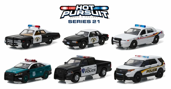 

GL 1:64 Hot Pursuit Series 21 alloy model Car Diecast Metal Toys Birthday Gift For Kids Boy