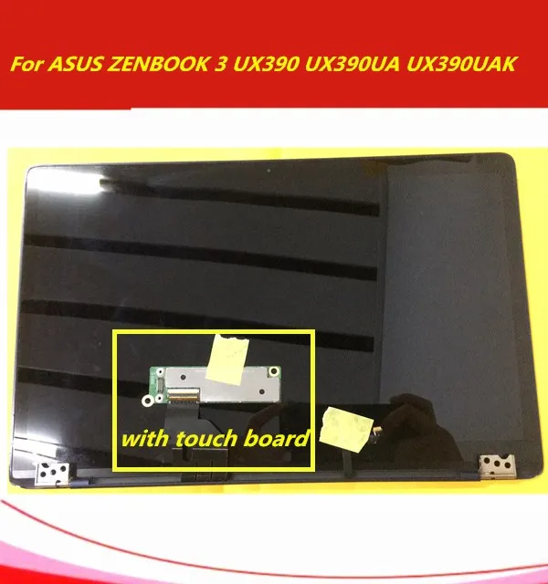 

original Full Assembly For ASUS ZENBOOK UX390 UX390UA Laptop LED LCD FHD Screen Digitizer Glass Replacement
