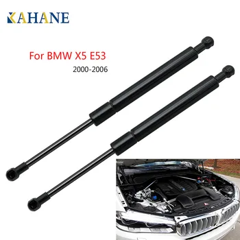 

For BMW X5 E53 2000 2001 2002 2003 2004 2005 2006 Accessories 2 Pcs Car Front Hood Lift Support Shock Spring Rod Gas Struts