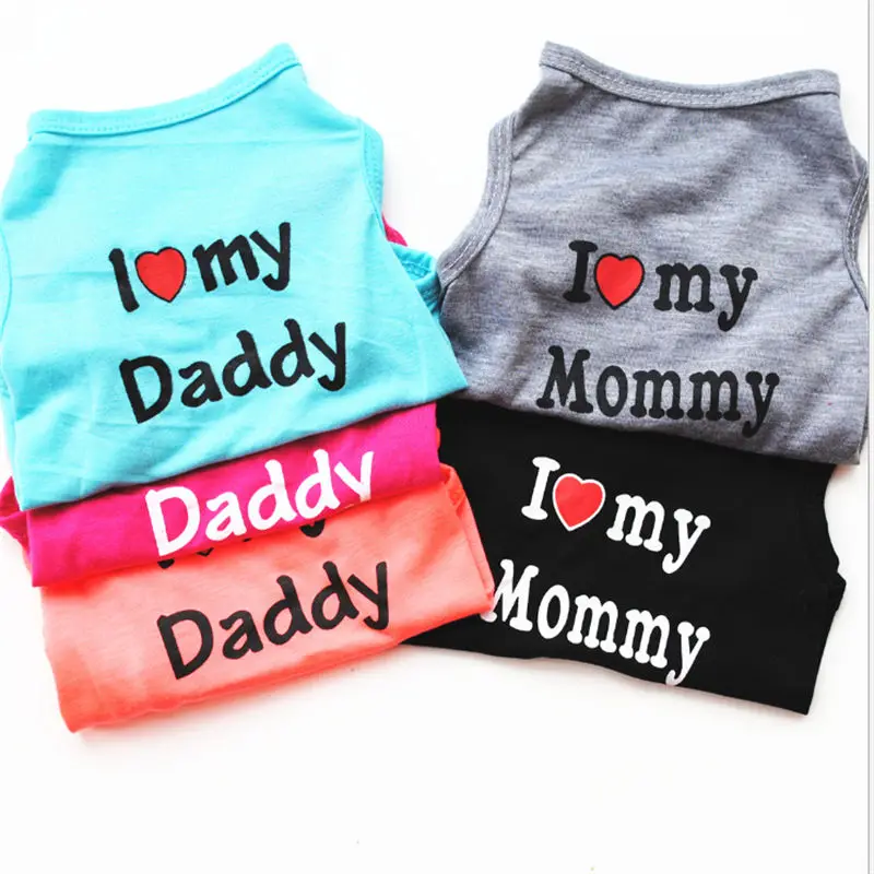 

Vest Small Dog Cat Dogs Clothes Cotton T Shirt Vest Pet Puppy Summer Apparel Clothes Dog Shirt Vest