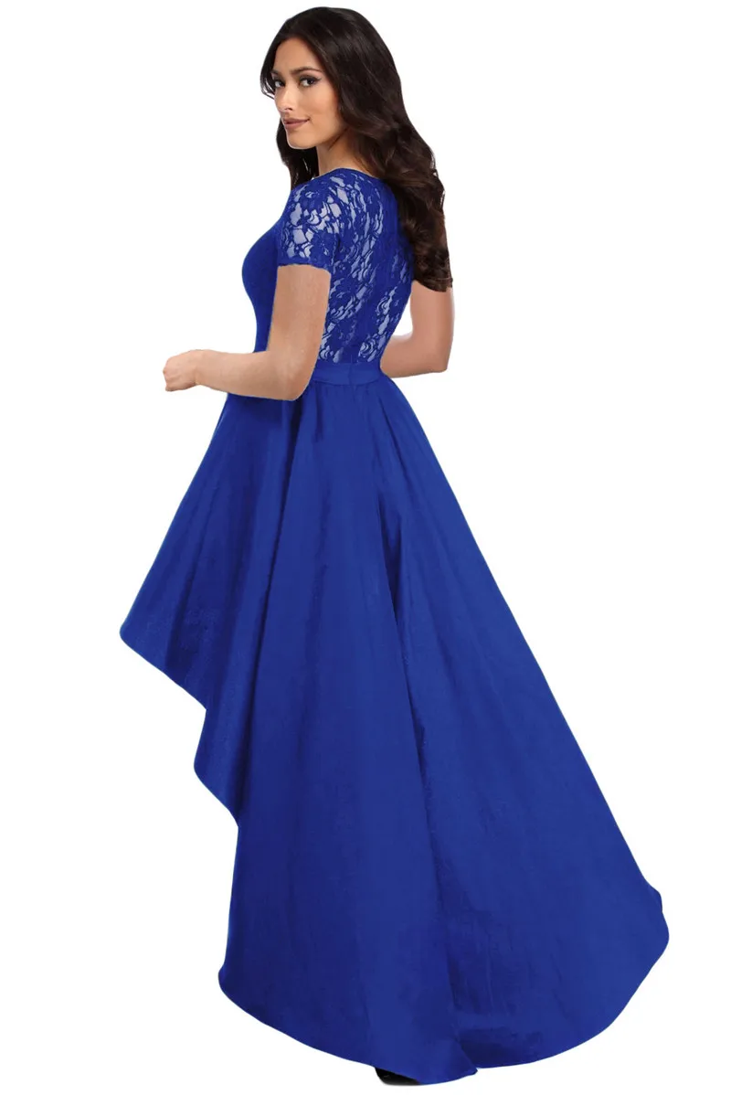 Royal-Blue-Lace-Bodice-Elegant-Hi-low-Party-Dress-LC610028-5-2
