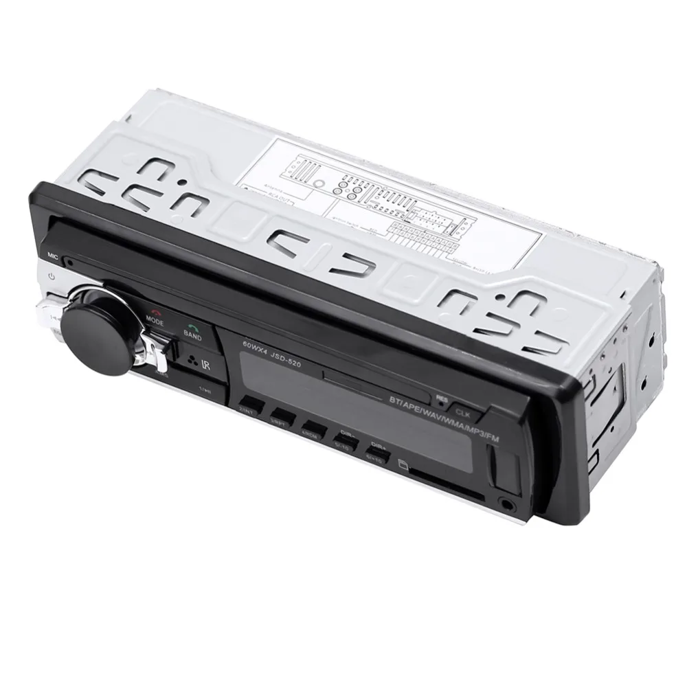 Autoradio Bluetooth 12V Car Radio Stereo FM Aux-IN Input Receiver SD USBs Audio JSD-520 In-dash 1 din Car MP3 Multimedia Player Autoradio Bluetooth 12V Car Radio Stereo FM Aux-IN Input Receiver SD USBs Audio JSD-520 In-dash 1 din Car MP3 Multimedia Player