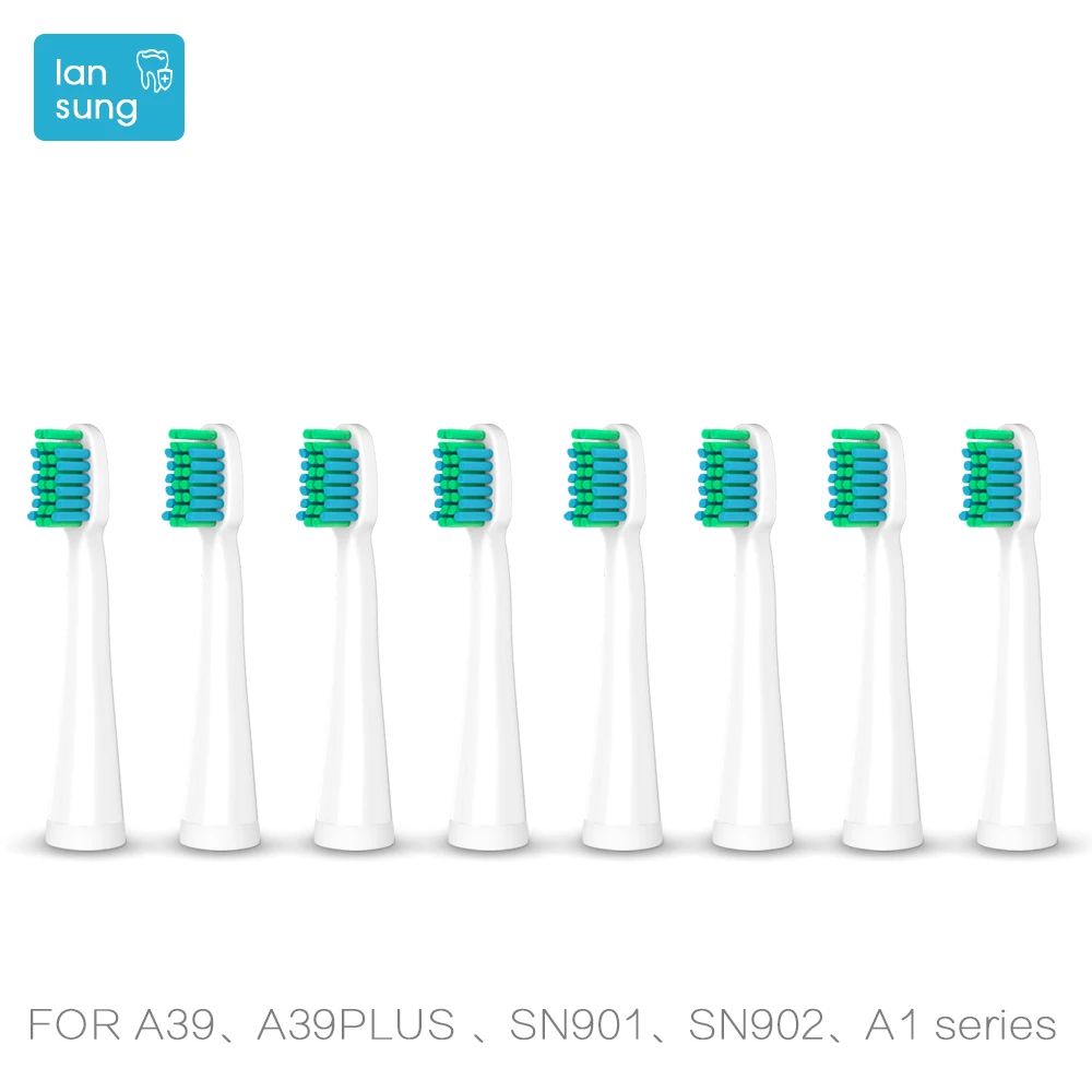 

Toothbrush heads Replacement Heads For Lansung U1 A39plus A1 Sn901 Sn902 Tooth Brush Oral Hygiene electric toothbrush heads 5