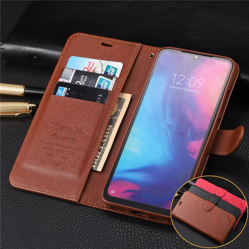 Чехол книжка для Xiaomi Redmi Note 7 мягкий чехол бумажник из искусственной кожи и ТПУ