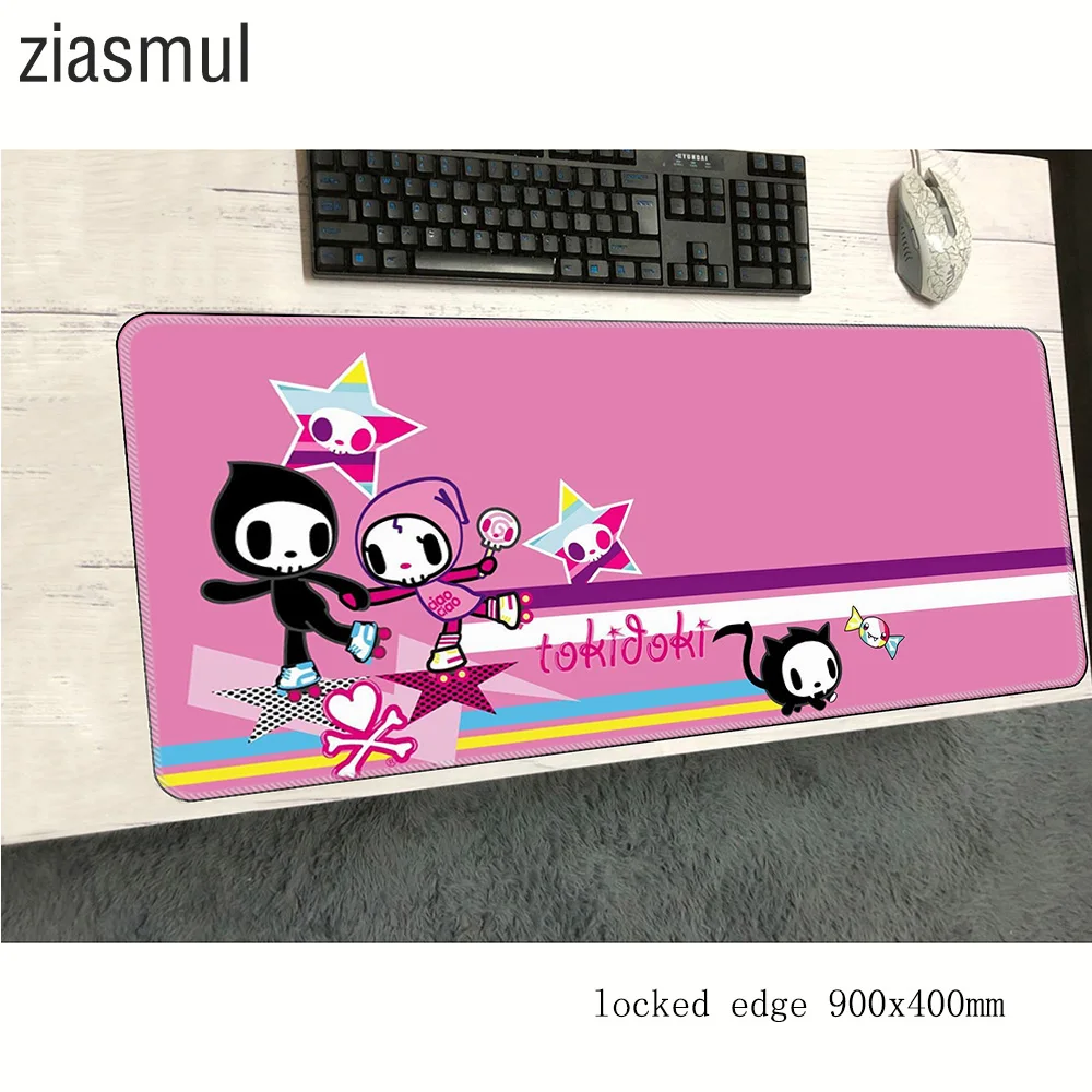 Радужные коврики для мыши Tokidoki Рождественский коврик 900x400x3 мм компьютерный