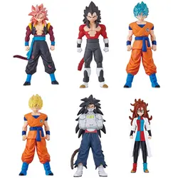 Dragon Ball Супер Герои навыки Gashapon фигурка 03 SDBH полный набор 100% оригинал