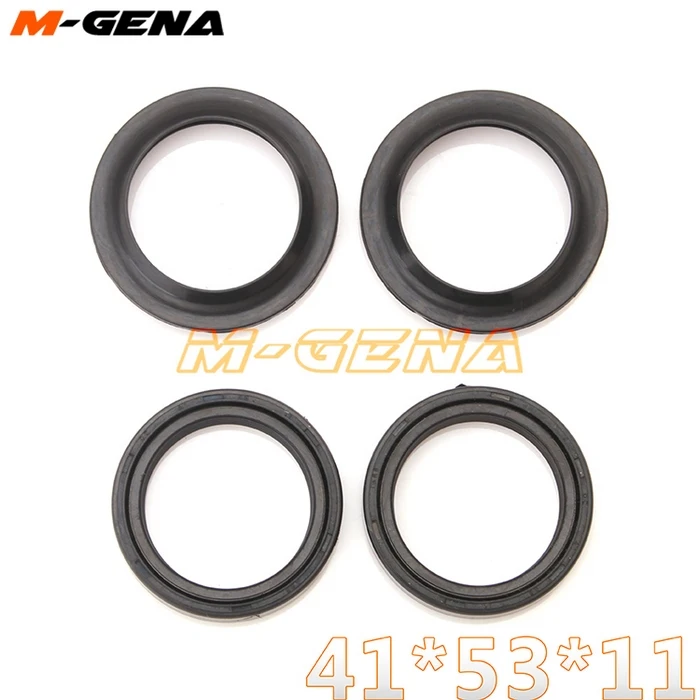 

41*53*11 Motorcycle Front Fork Damper oil seal Dust cover For YZF600 YZF-R6 R6 06-15 YZR1000 YZF R1 98-03 AN250 AN400 SV400